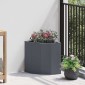 vidaXL Γωνιακό Ροδόδεντρο Ανθρακί 30 x 30 x 35 εκ Ατσάλι