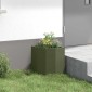 vidaXL Γωνιακό Ροδόδεντρο Λαδί 30 x 30 x 35 εκ Ατσάλι