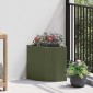 vidaXL Γωνιακό Ροδόδεντρο Λαδί 30 x 30 x 35 εκ Ατσάλι