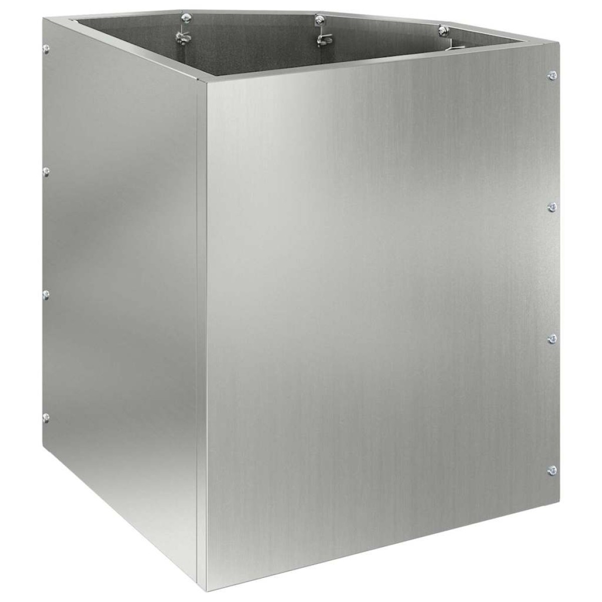 vidaXL Γωνιακό Ροδόδεντρο Ασημί 30 x 30 x 35 εκ Γαλβανισμένος χάλυβας