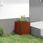 vidaXL Γωνιακό Ροδόδεντρο Σκ rusty 30 x 30 x 35 εκ