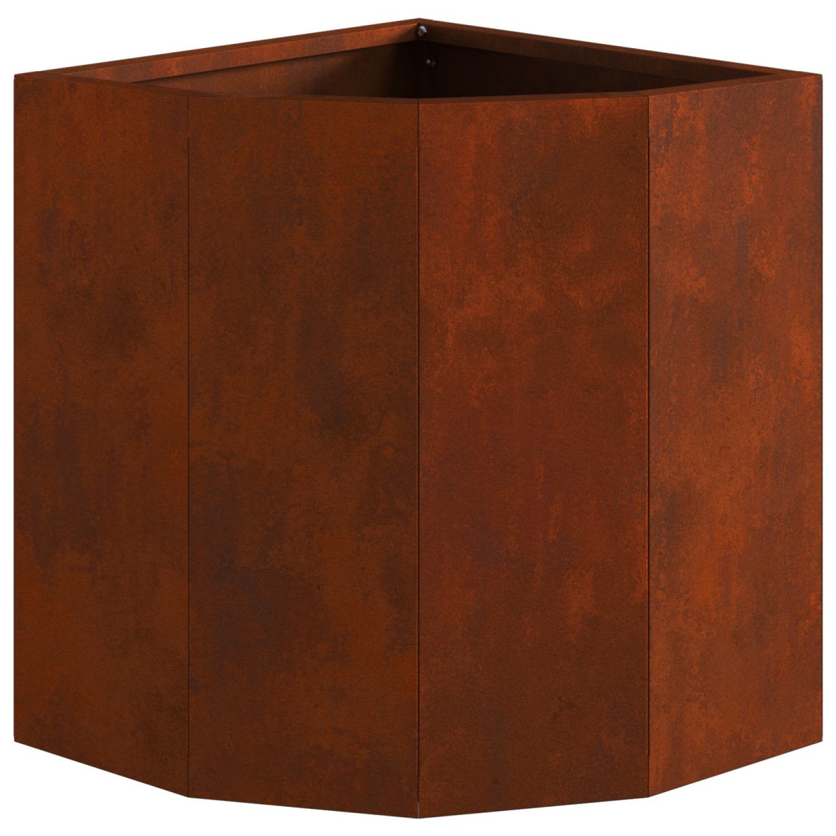 vidaXL Γωνιακό Ροδόδεντρο Σκ rusty 30 x 30 x 35 εκ