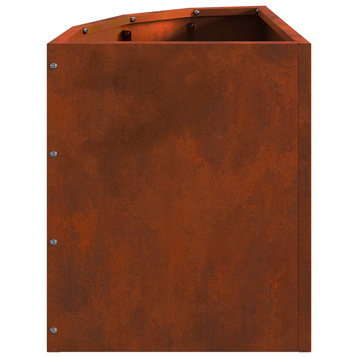 vidaXL Γωνιακό Ροδόδεντρο Σκ rusty 30 x 30 x 35 εκ