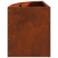 vidaXL Γωνιακό Ροδόδεντρο Σκ rusty 30 x 30 x 35 εκ
