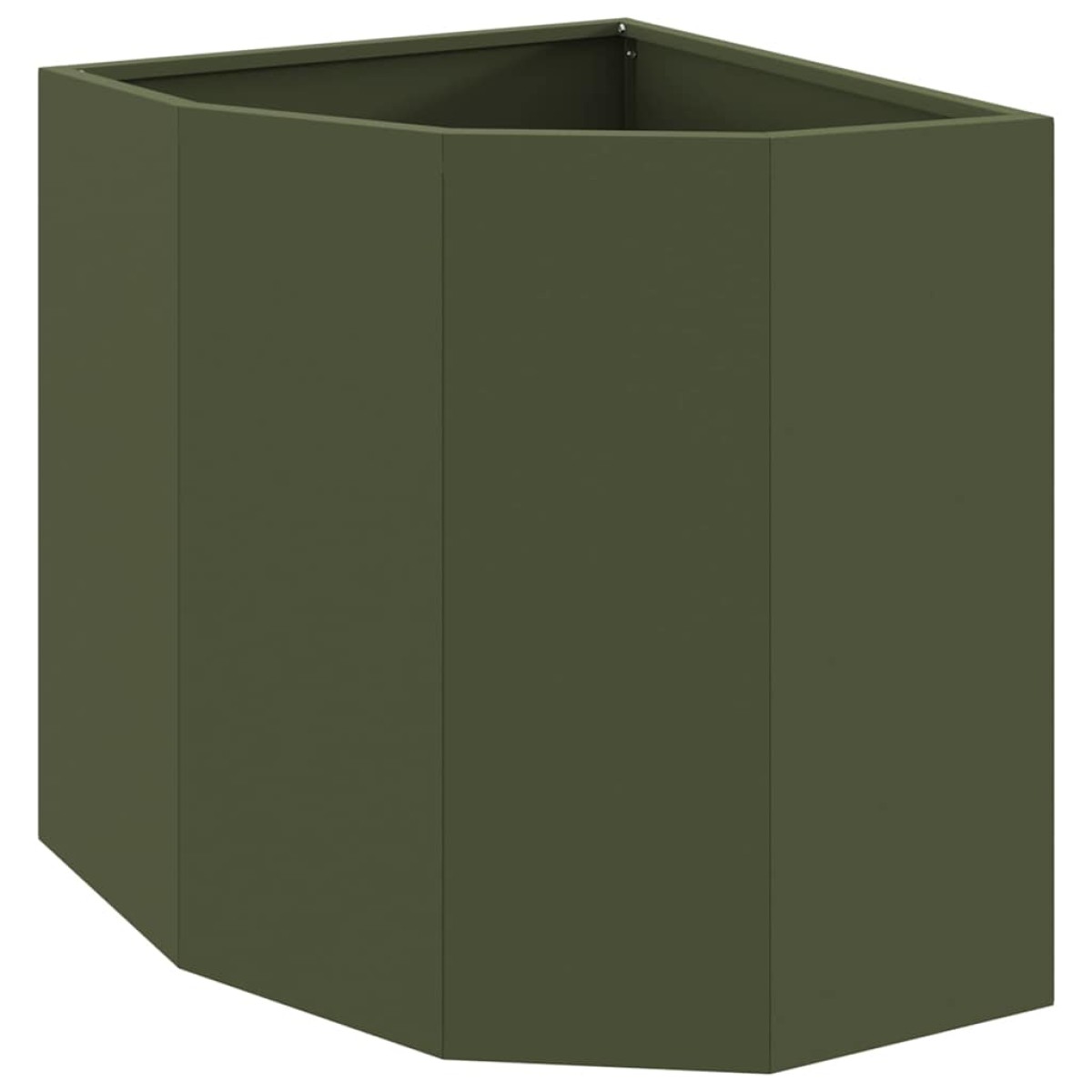 vidaXL Γωνιακό Ροδόδεντρο Λαδί 45 x 45 x 50 εκ Ατσάλι