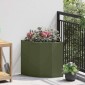 vidaXL Γωνιακό Ροδόδεντρο Λαδί 45 x 45 x 50 εκ Ατσάλι