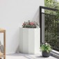 vidaXL Γωνιακό Ροδόδεντρο Λευκό 30 x 30 x 50 cm Ατσάλι