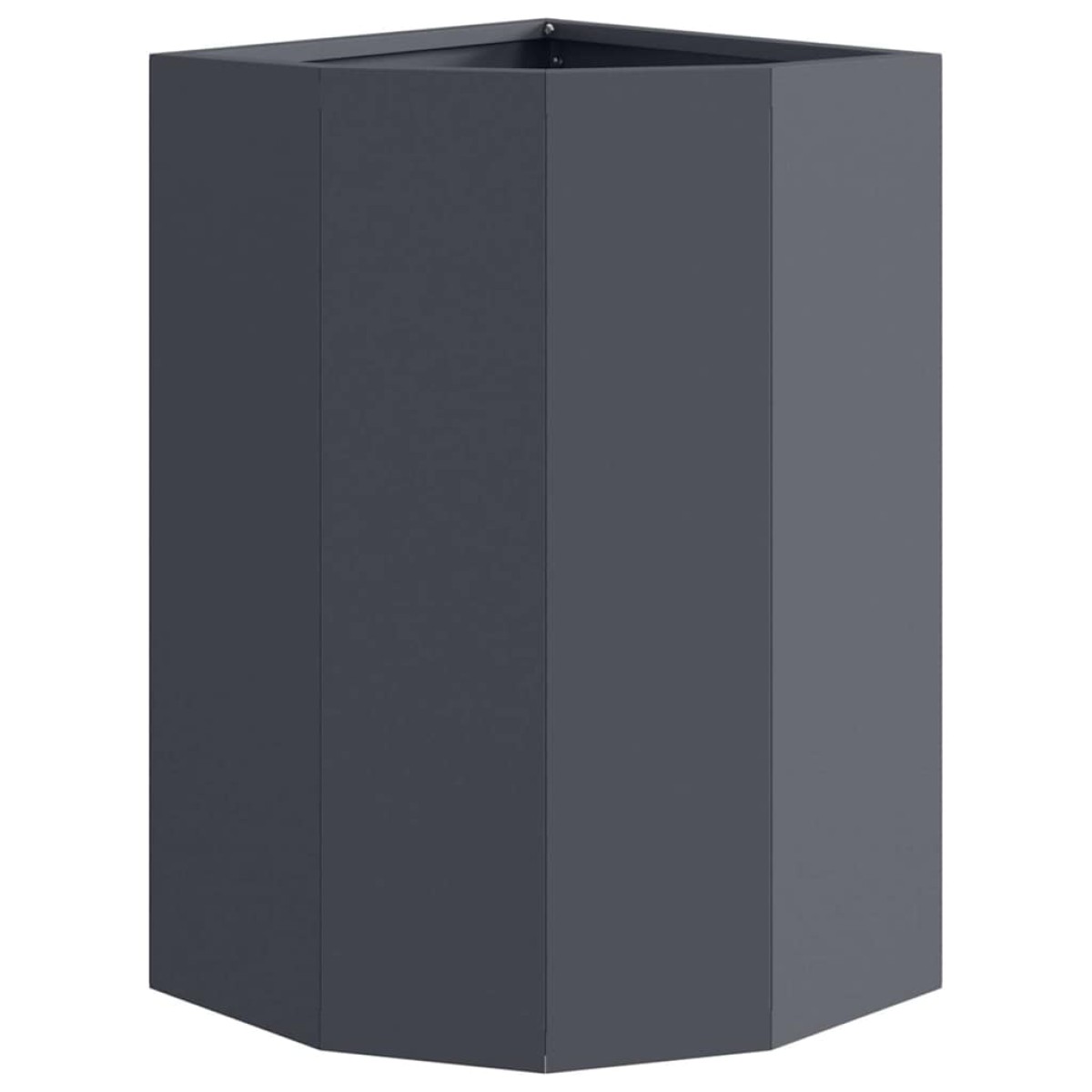 vidaXL Γωνιακό Ροδόδεντρο Ανθρακί 30 x 30 x 50 cm Ατσάλι