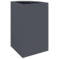 vidaXL Γωνιακό Ροδόδεντρο Ανθρακί 30 x 30 x 50 cm Ατσάλι