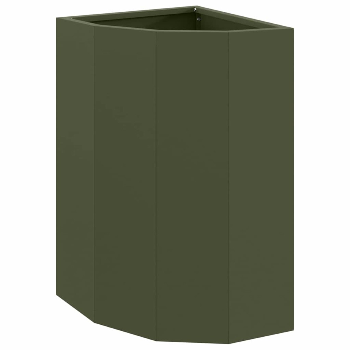 vidaXL Γωνιακό Ροδόδεντρο Λαδί 30 x 30 x 50 cm Ατσάλι