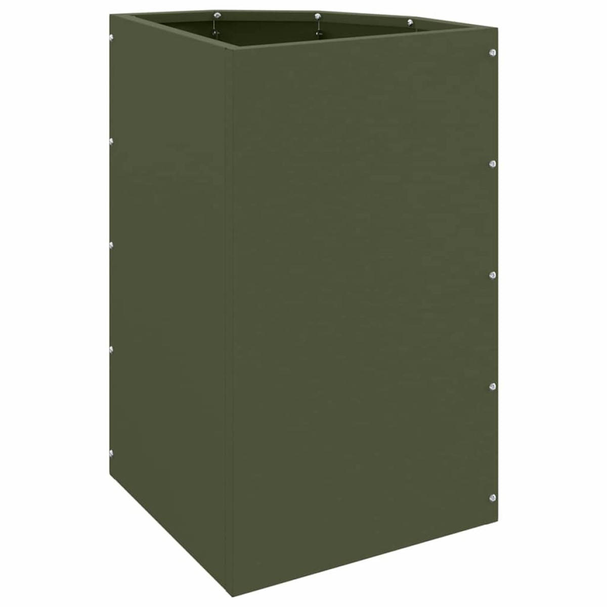vidaXL Γωνιακό Ροδόδεντρο Λαδί 30 x 30 x 50 cm Ατσάλι