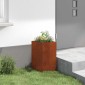 vidaXL Γωνιακό Ροδόδεντρο Σκ rusty 30 x 30 x 50 cm