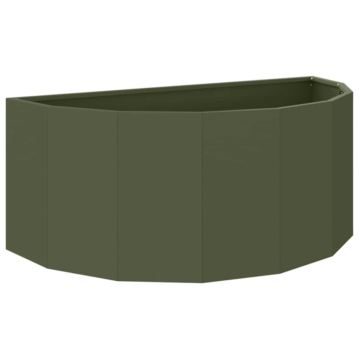 vidaXL Γλάστρα Ελιά Πράσινη 90 x 45 x 35 cm Ατσάλι