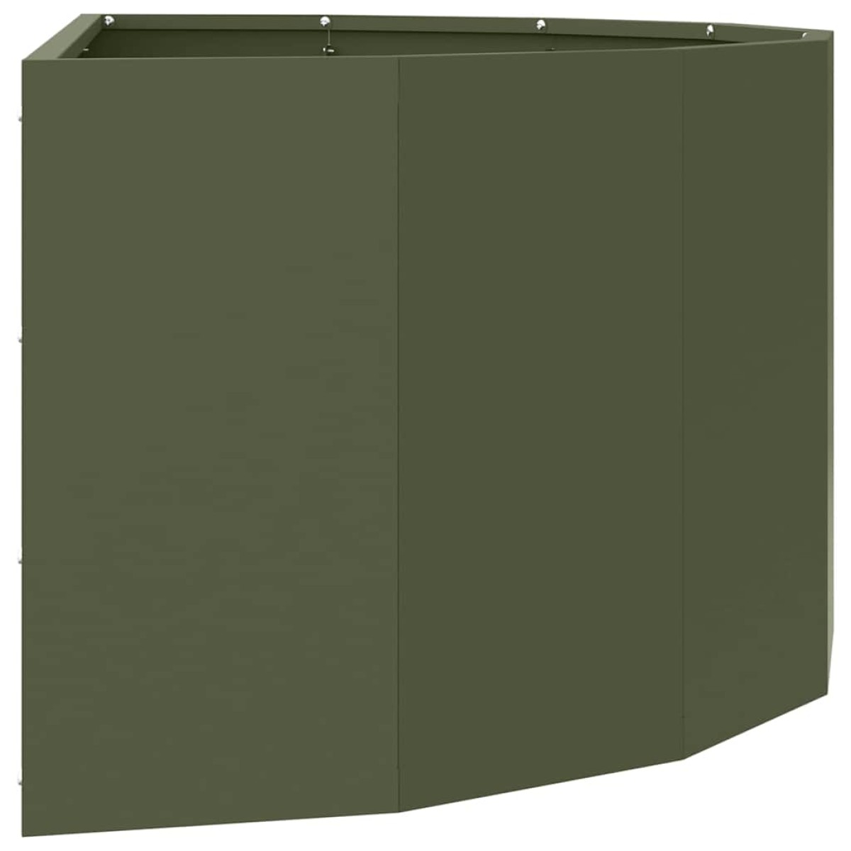 vidaXL Γλάστρα Ελιά Πράσινη 90 x 45 x 35 cm Ατσάλι