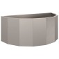 vidaXL Γλάστρα Σκ rusty 90 x 45 x 35 cm Ατσάλι Σκληρυθέν στον Αέρα