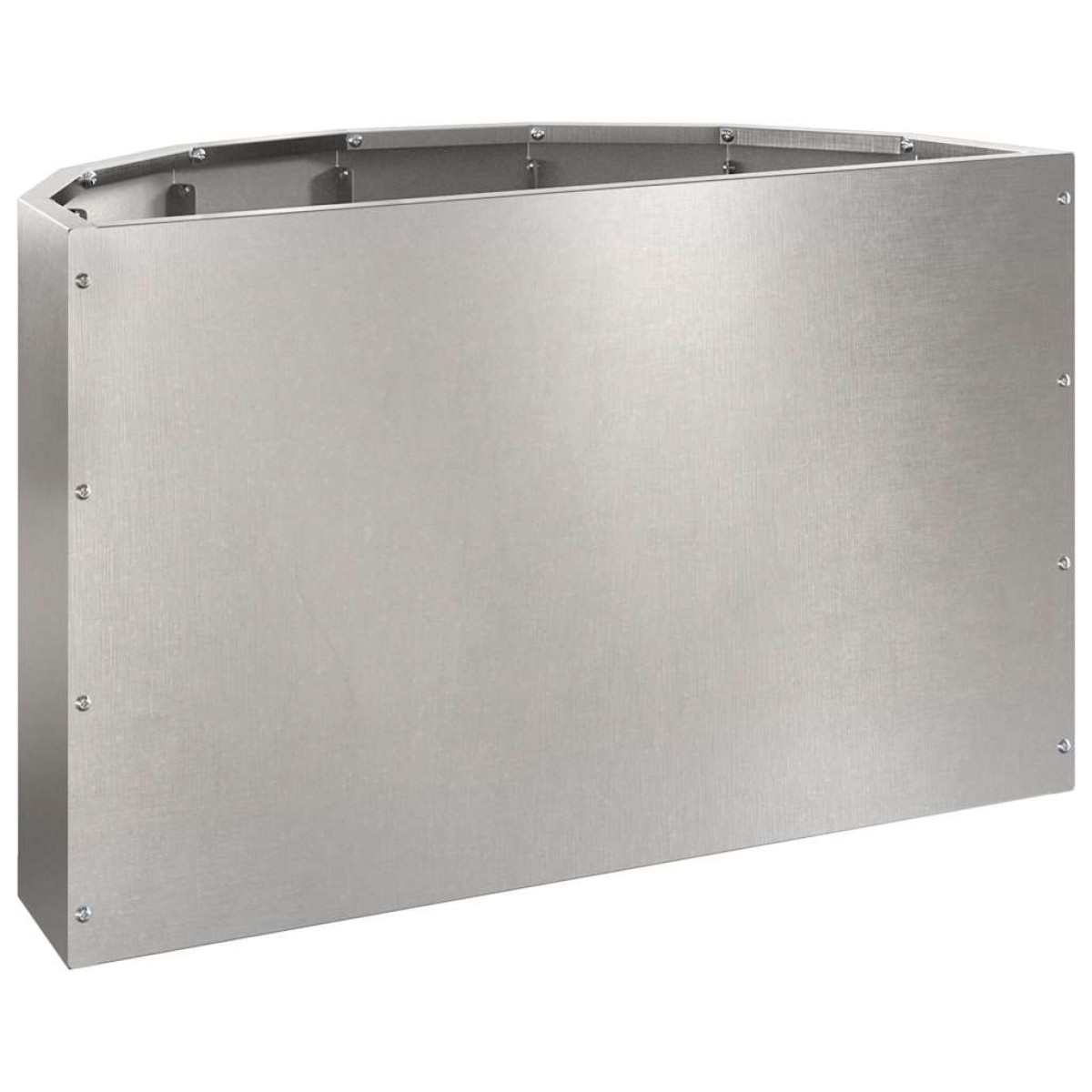 vidaXL Γλάστρα Ασημί 60 x 30 x 35 εκ Ανοξείδωτο ατσάλι