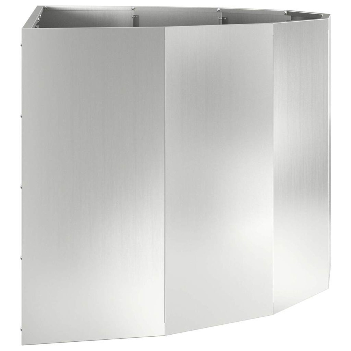 vidaXL Γλάστρα Ασημί 120 x 60 x 50 εκ. Επικαλυμμένος Χάλυβας