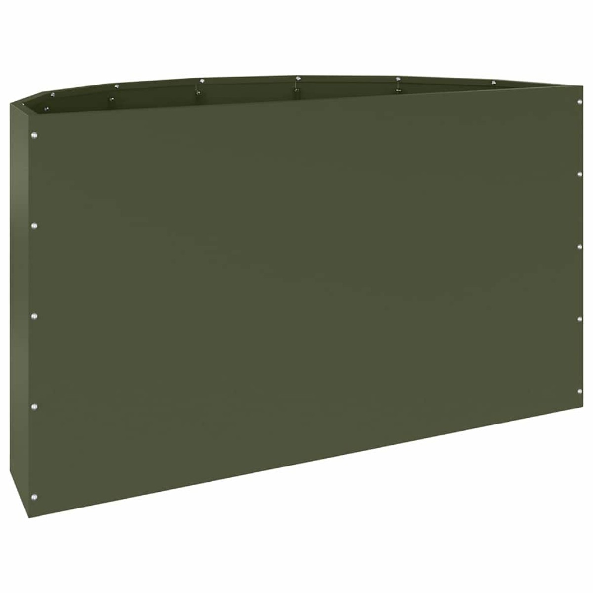 vidaXL Γλάστρα Ελιά Πράσινη 90 x 45 x 50 εκ. Ατσάλι