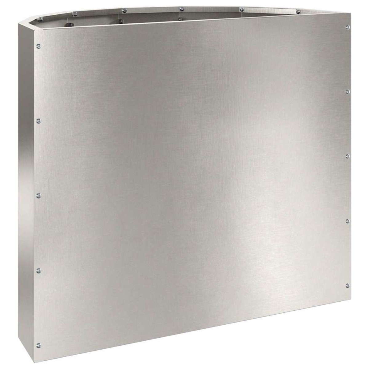 vidaXL Γλάστρα Ασημί 60 x 30 x 50 εκ. Ανοξείδωτο ατσάλι