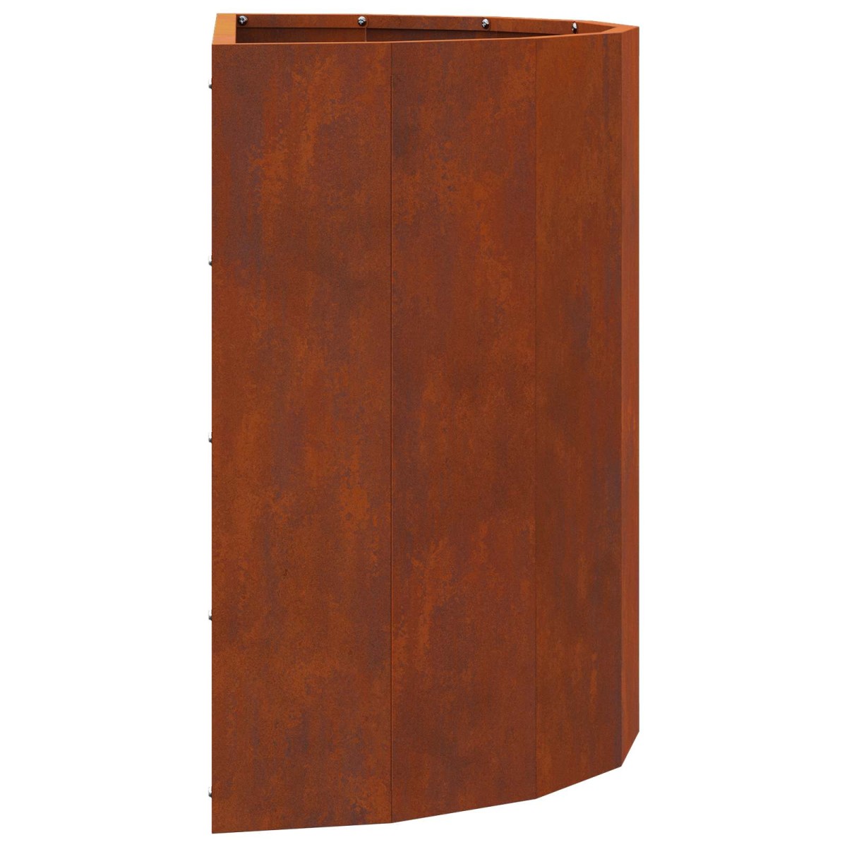 vidaXL Γλάστρα Σκ rusty 60 x 30 x 50 εκ. Ατσάλι Σκληρυθέν στον Αέρα