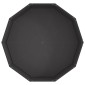 vidaXL Γλάστρα Μαύρο 120 x 120 x 35 εκ Ατσάλι