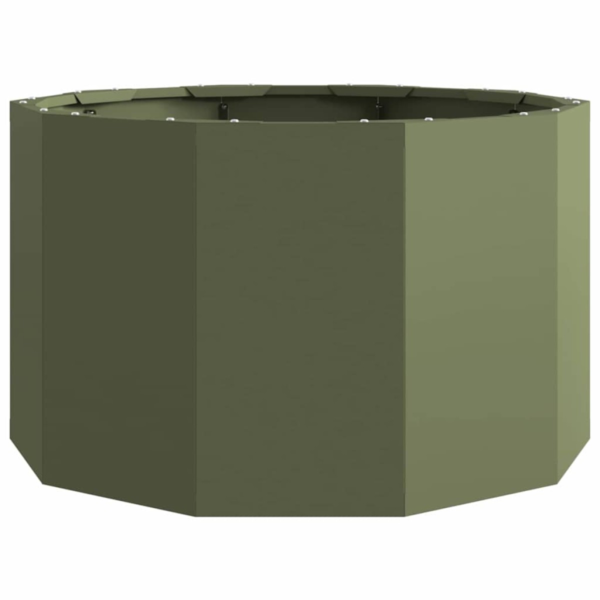 vidaXL Γλάστρα Ελιά Πράσινη 60 x 60 x 35 cm Ατσάλι