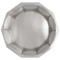 vidaXL Γλάστρα Ασημί 60 x 60 x 35 cm Ανοξείδωτο ατσάλι