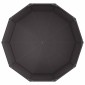 vidaXL Γλάστρα Μαύρο 120 x 120 x 50 εκ Ατσάλι