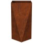 vidaXL Γλάστρα 2 τμχ. Σκ rusty 40 x 40 x 75 cm