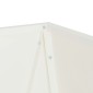 vidaXL Γλάστρα Λευκό 50 x 50 x 75 cm Ατσάλι