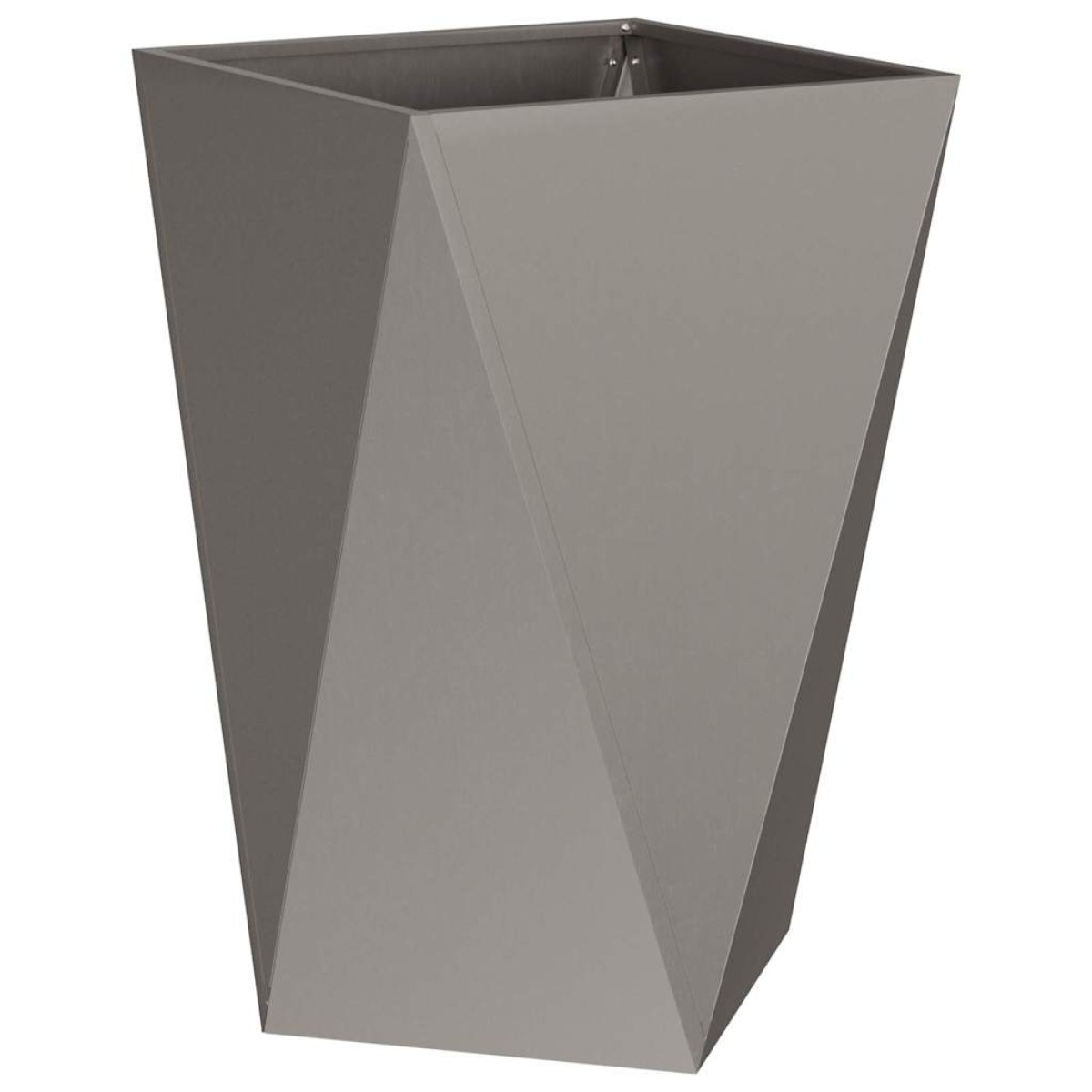 vidaXL Γλάστρα Σκ rusty 50 x 50 x 75 cm Ατσάλι Σκληρυθέν στον Αέρα