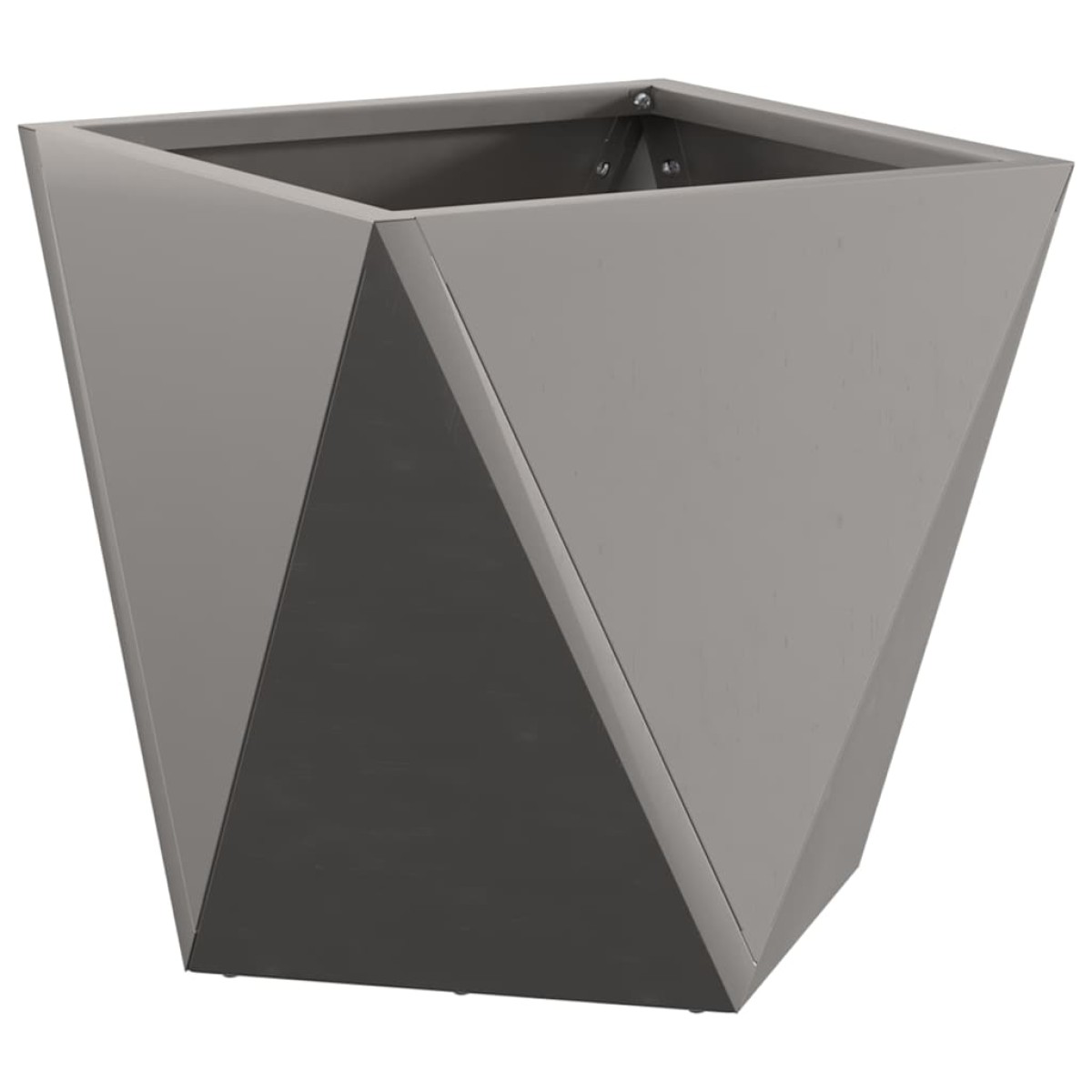 vidaXL Γλάστρα Σκ rusty 30 x 30 x 30 cm Ατσάλι Σκληρυθέν στον Αέρα