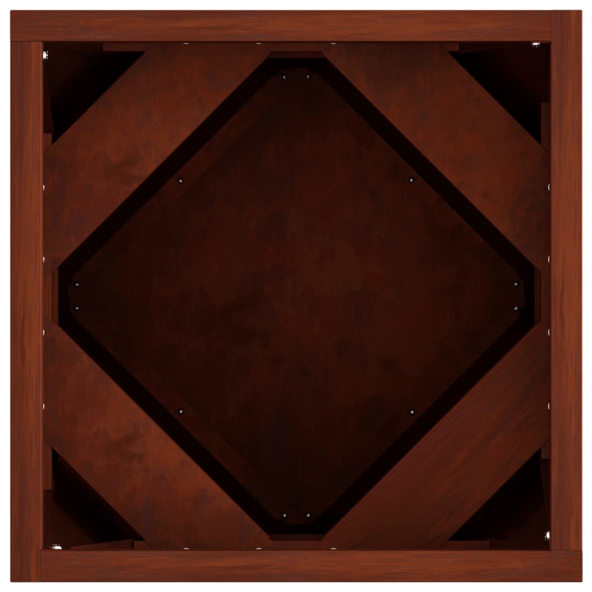 vidaXL Γλάστρα 2 τμχ. Σκ rusty 30 x 30 x 30 cm