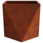 vidaXL Γλάστρα 2 τμχ. Σκ rusty 40 x 40 x 40 cm