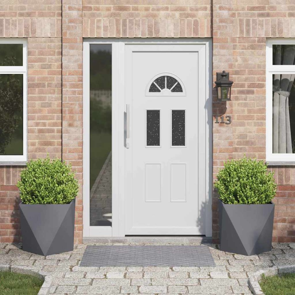 vidaXL Γλάστρα 2 τμχ. Ανθρακί 50 x 50 x 50 cm Ατσάλι