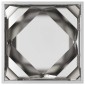 vidaXL Γλάστρα Ασημί 50 x 50 x 50 cm Ανοξείδωτο ατσάλι
