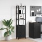 vidaXL Βιβλιοθήκη 6 επίπεδα 40 x 24 x 161 εκ Επεξεργασμένο Ξύλο