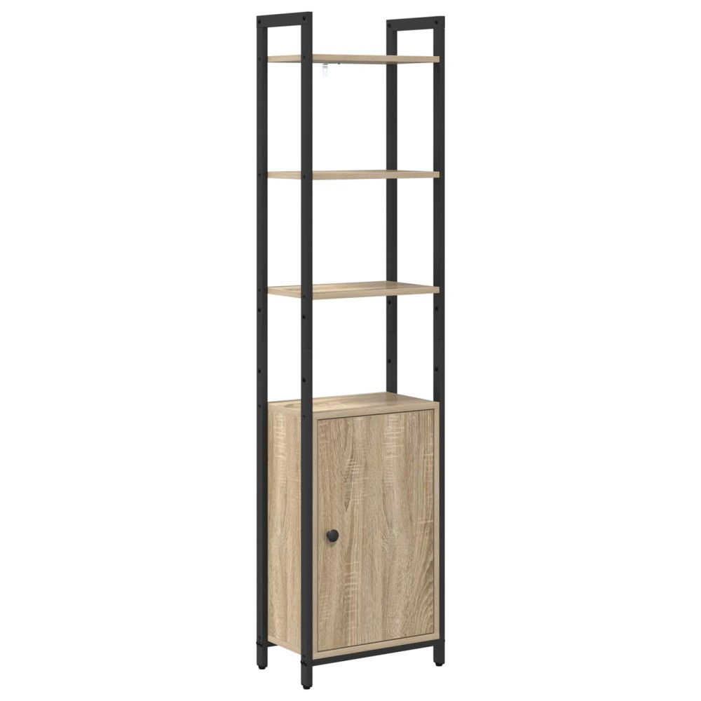 vidaXL Βιβλιοθήκη 6 επίπεδα 40 x 24 x 161 εκ Επεξεργασμένο Ξύλο