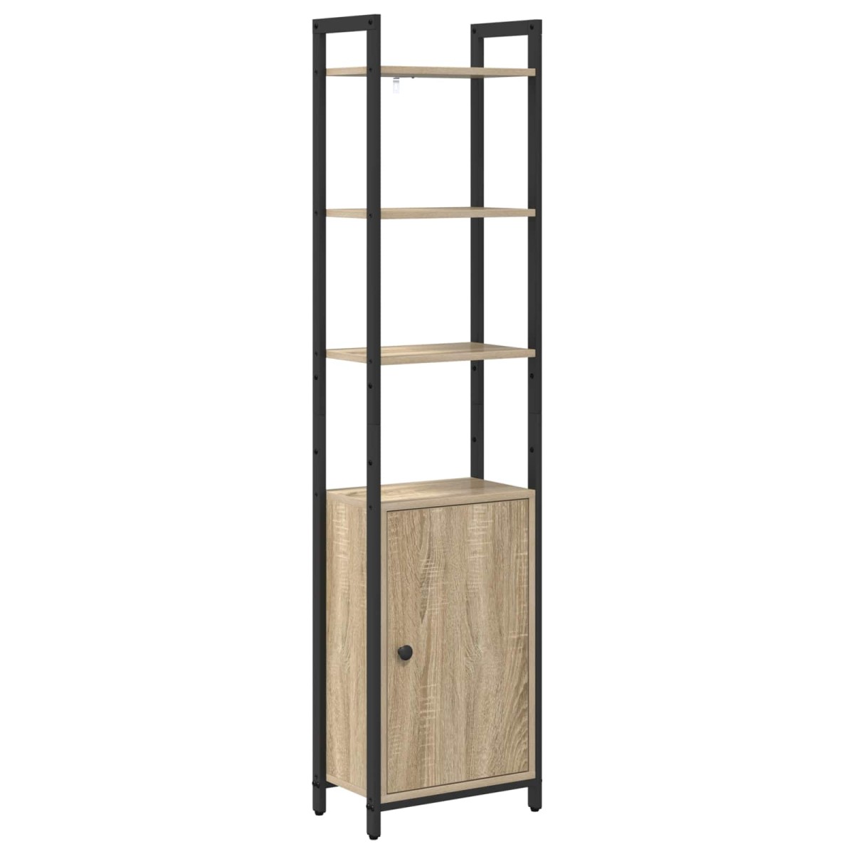 vidaXL Βιβλιοθήκη 6 επίπεδα 40 x 24 x 161 εκ Επεξεργασμένο Ξύλο