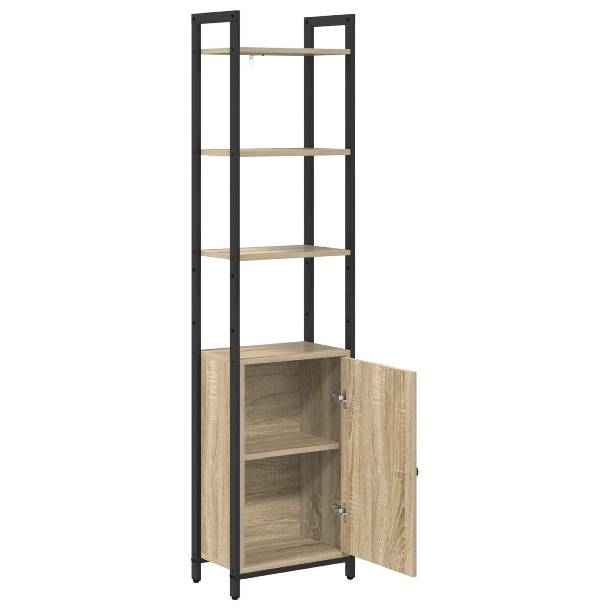 vidaXL Βιβλιοθήκη 6 επίπεδα 40 x 24 x 161 εκ Επεξεργασμένο Ξύλο