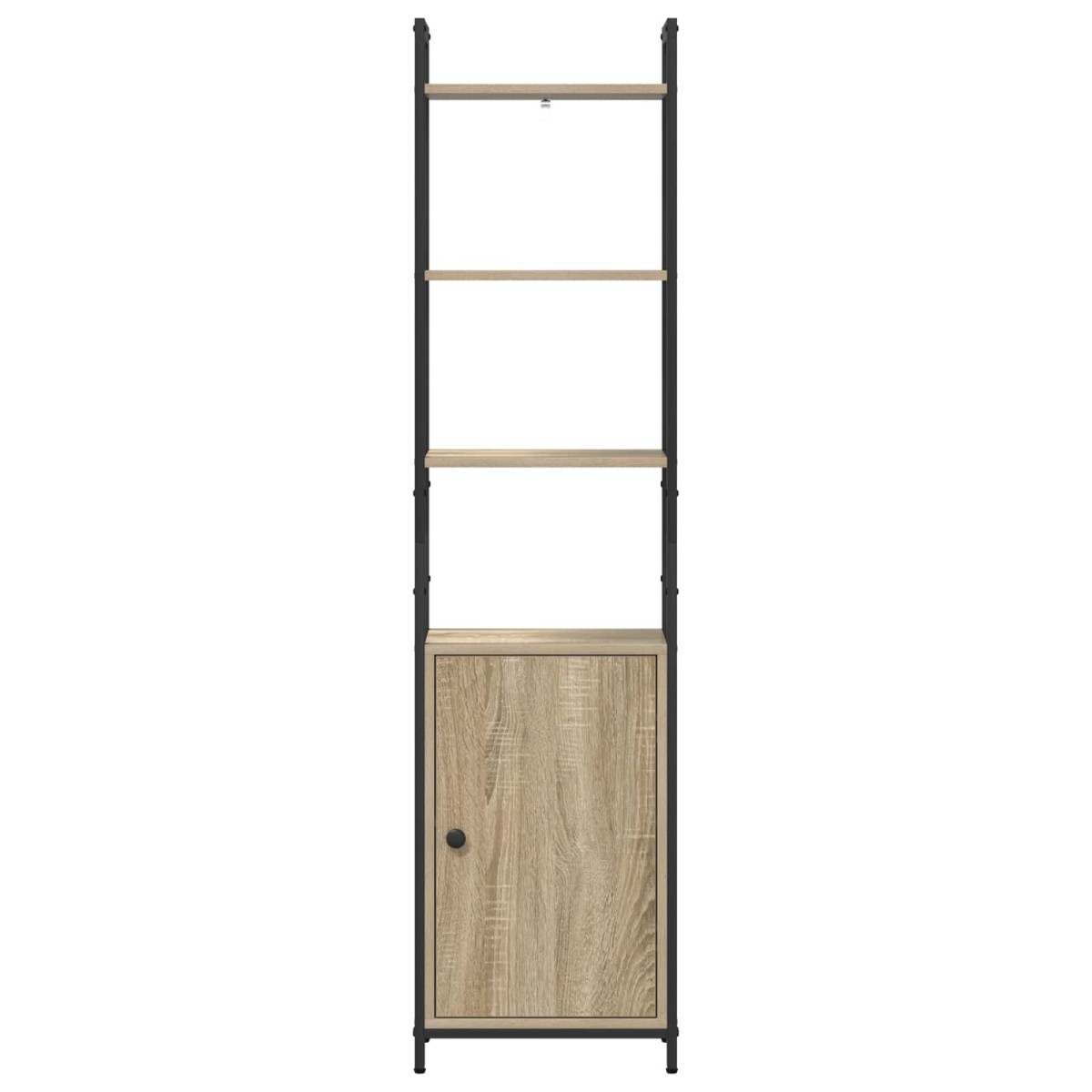 vidaXL Βιβλιοθήκη 6 επίπεδα 40 x 24 x 161 εκ Επεξεργασμένο Ξύλο