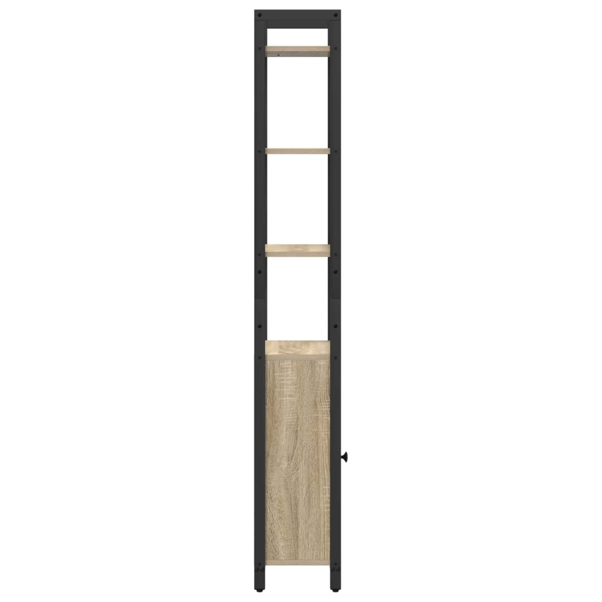 vidaXL Βιβλιοθήκη 6 επίπεδα 40 x 24 x 161 εκ Επεξεργασμένο Ξύλο