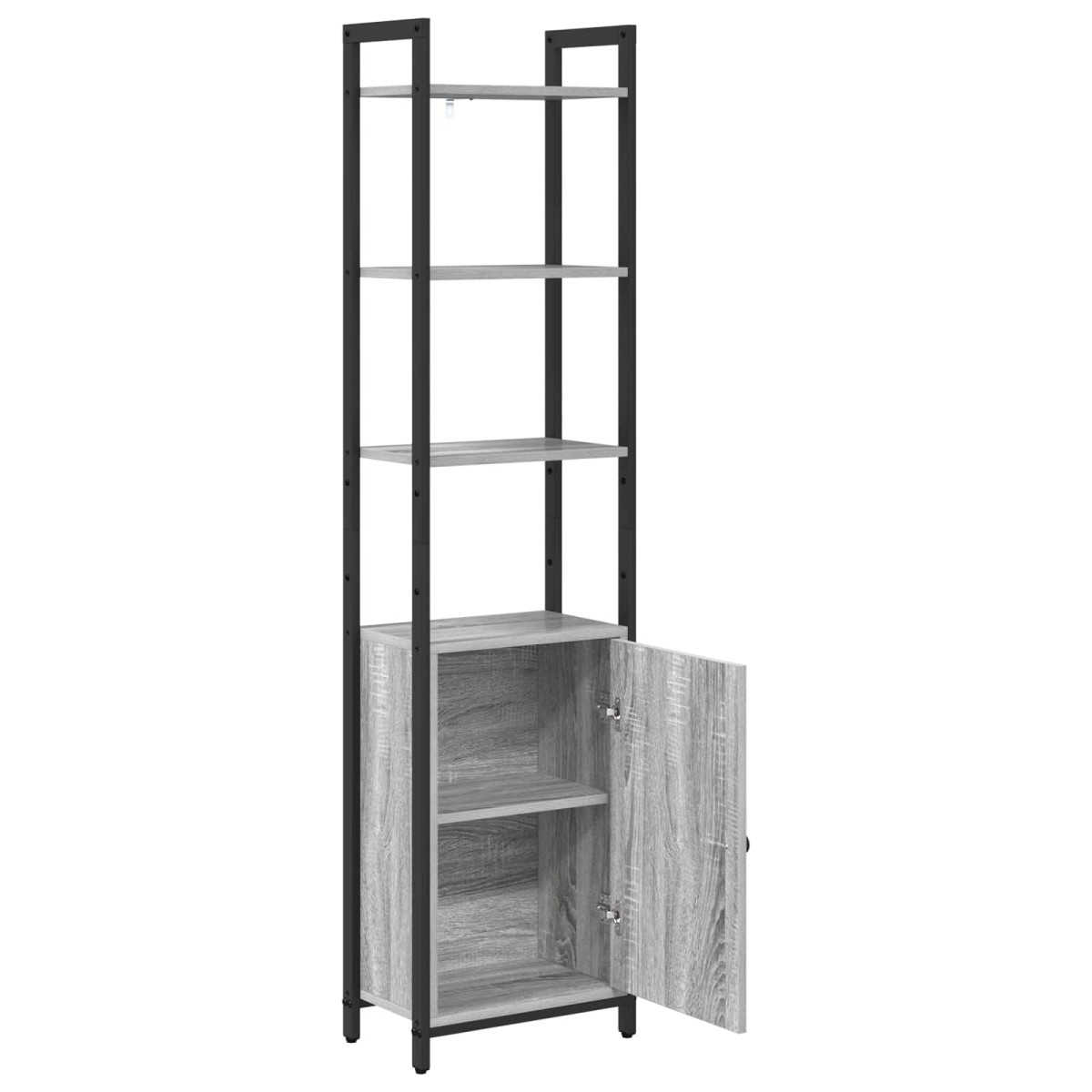 vidaXL Βιβλιοθήκη 6 επίπεδα 40 x 24 x 161 εκ Επεξεργασμένο Ξύλο