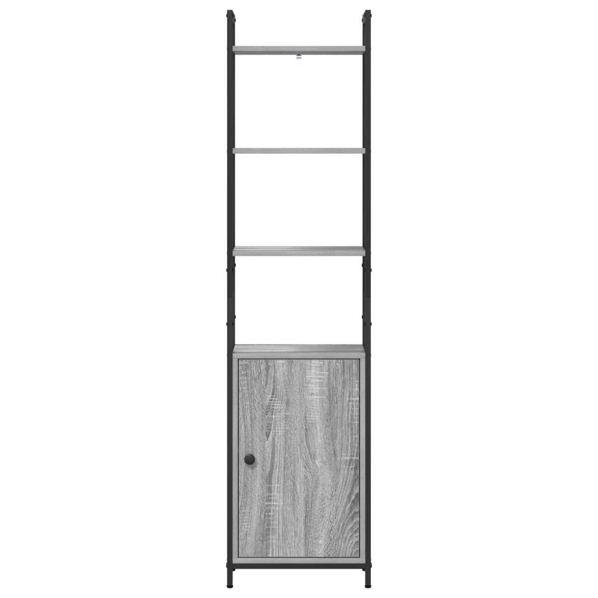 vidaXL Βιβλιοθήκη 6 επίπεδα 40 x 24 x 161 εκ Επεξεργασμένο Ξύλο