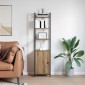 vidaXL Βιβλιοθήκη 6 επίπεδα 40 x 24 x 161 εκ Επεξεργασμένο Ξύλο