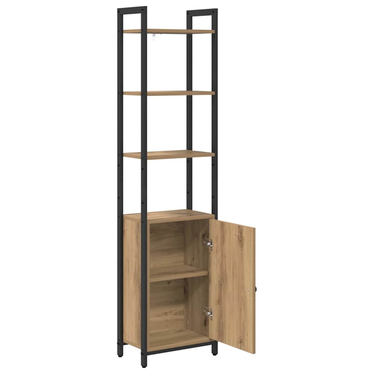 vidaXL Βιβλιοθήκη 6 επίπεδα 40 x 24 x 161 εκ Επεξεργασμένο Ξύλο