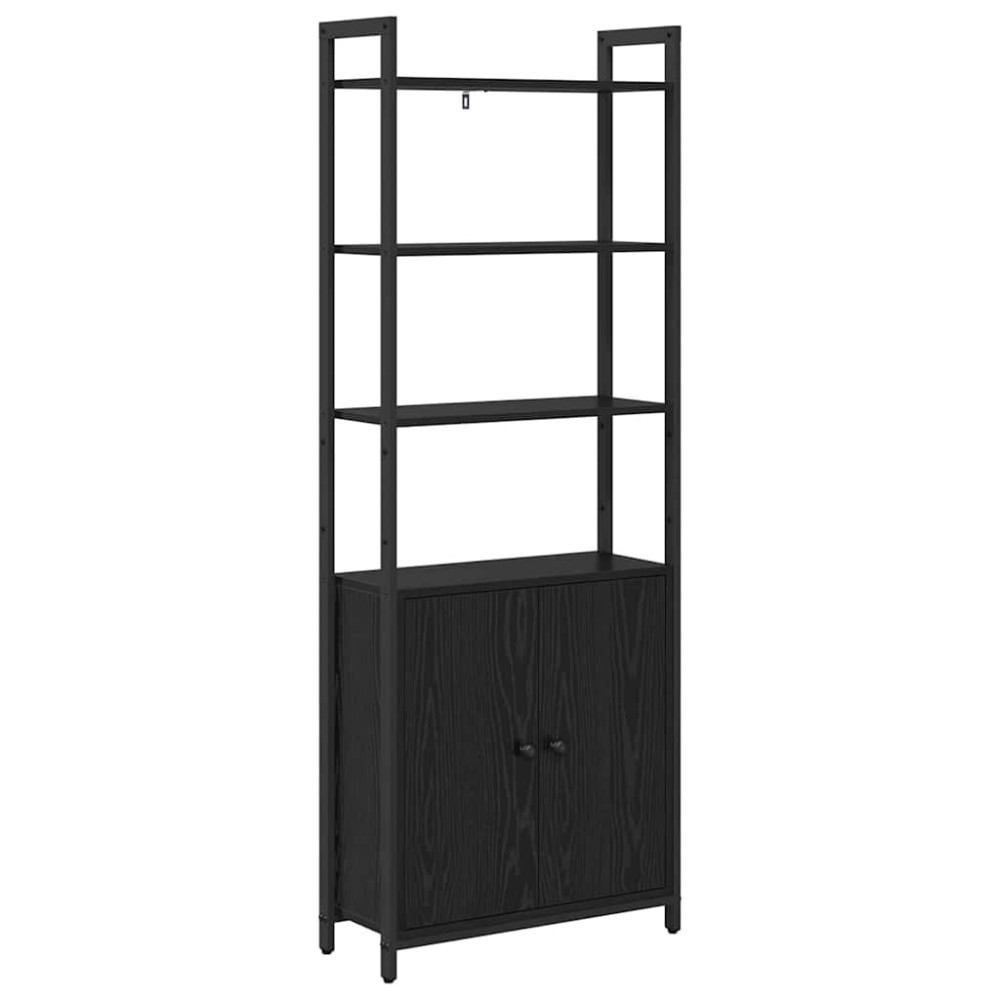 vidaXL Βιβλιοθήκη 6 επίπεδα 60 x 24 x 161 εκ Επεξεργασμένο Ξύλο