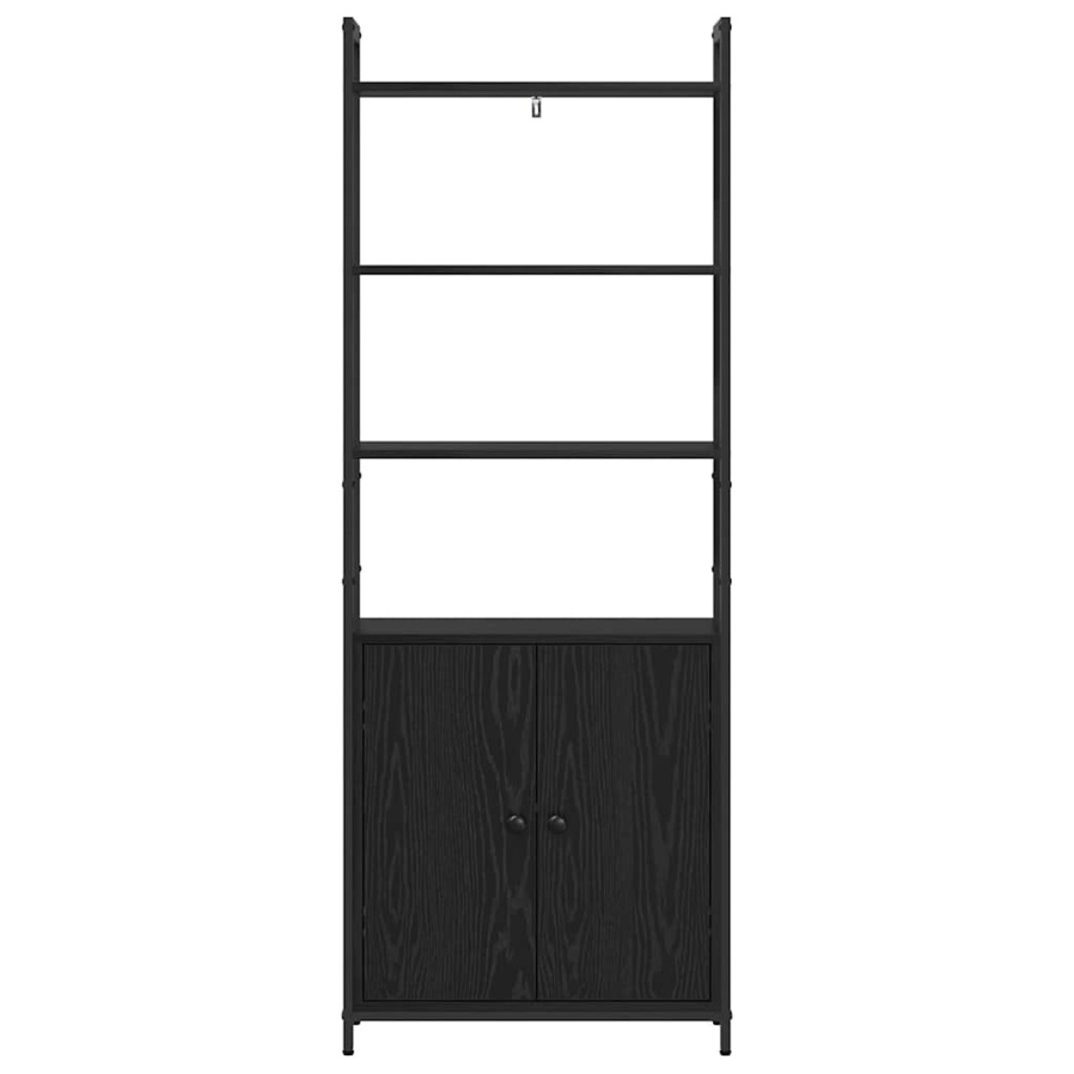 vidaXL Βιβλιοθήκη 6 επίπεδα 60 x 24 x 161 εκ Επεξεργασμένο Ξύλο