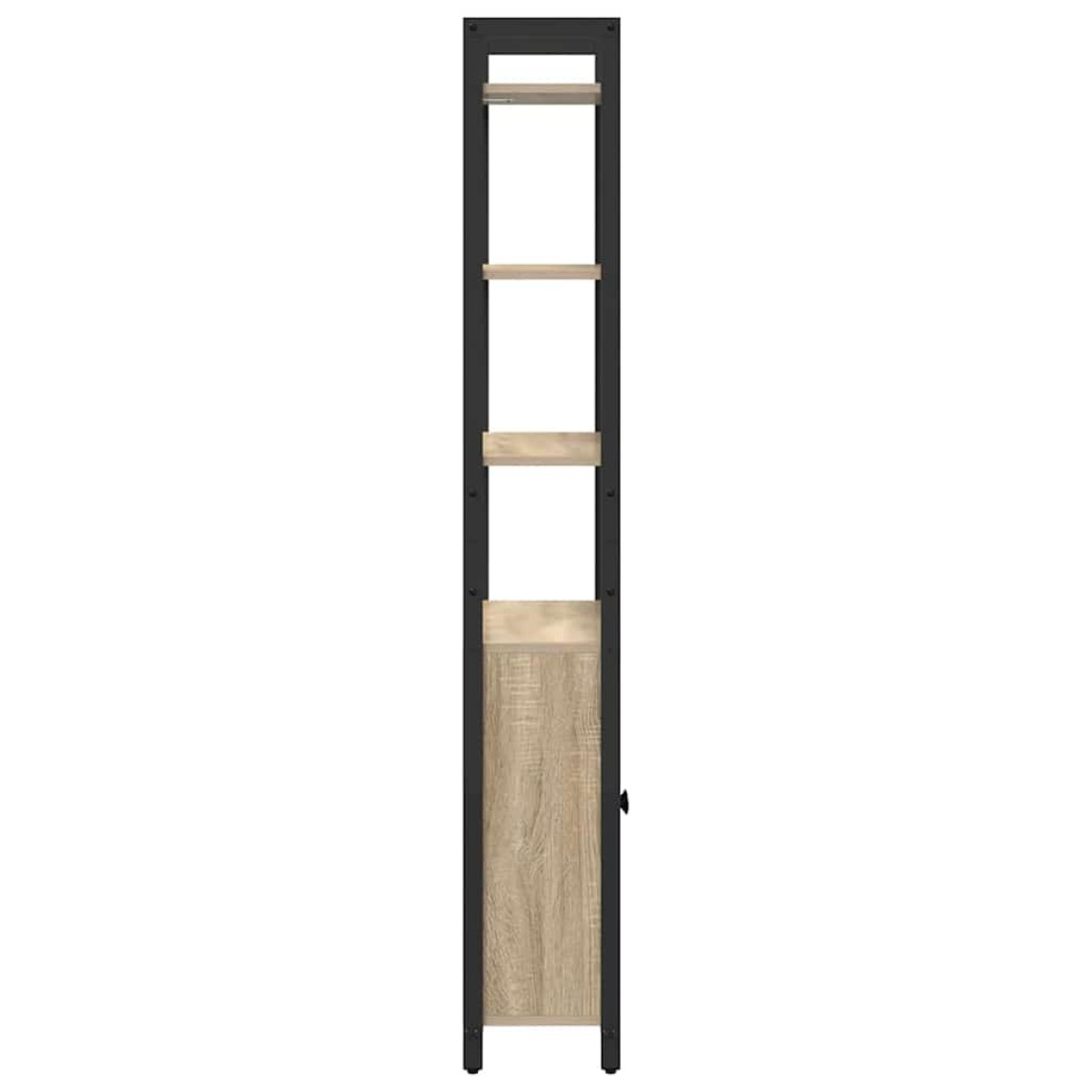 vidaXL Βιβλιοθήκη 6 επίπεδα 60 x 24 x 161 εκ Επεξεργασμένο Ξύλο