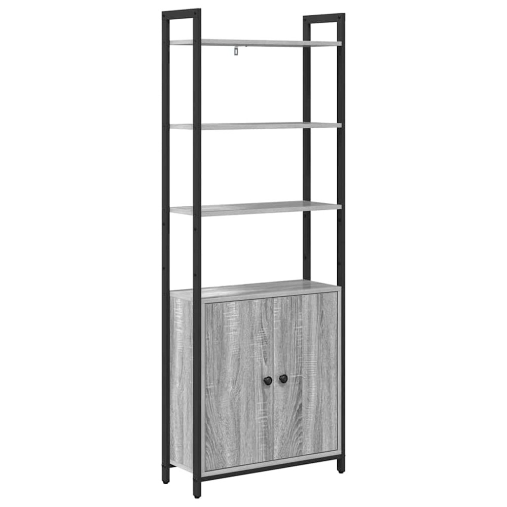 vidaXL Βιβλιοθήκη 6 επίπεδα 60 x 24 x 161 εκ Επεξεργασμένο Ξύλο
